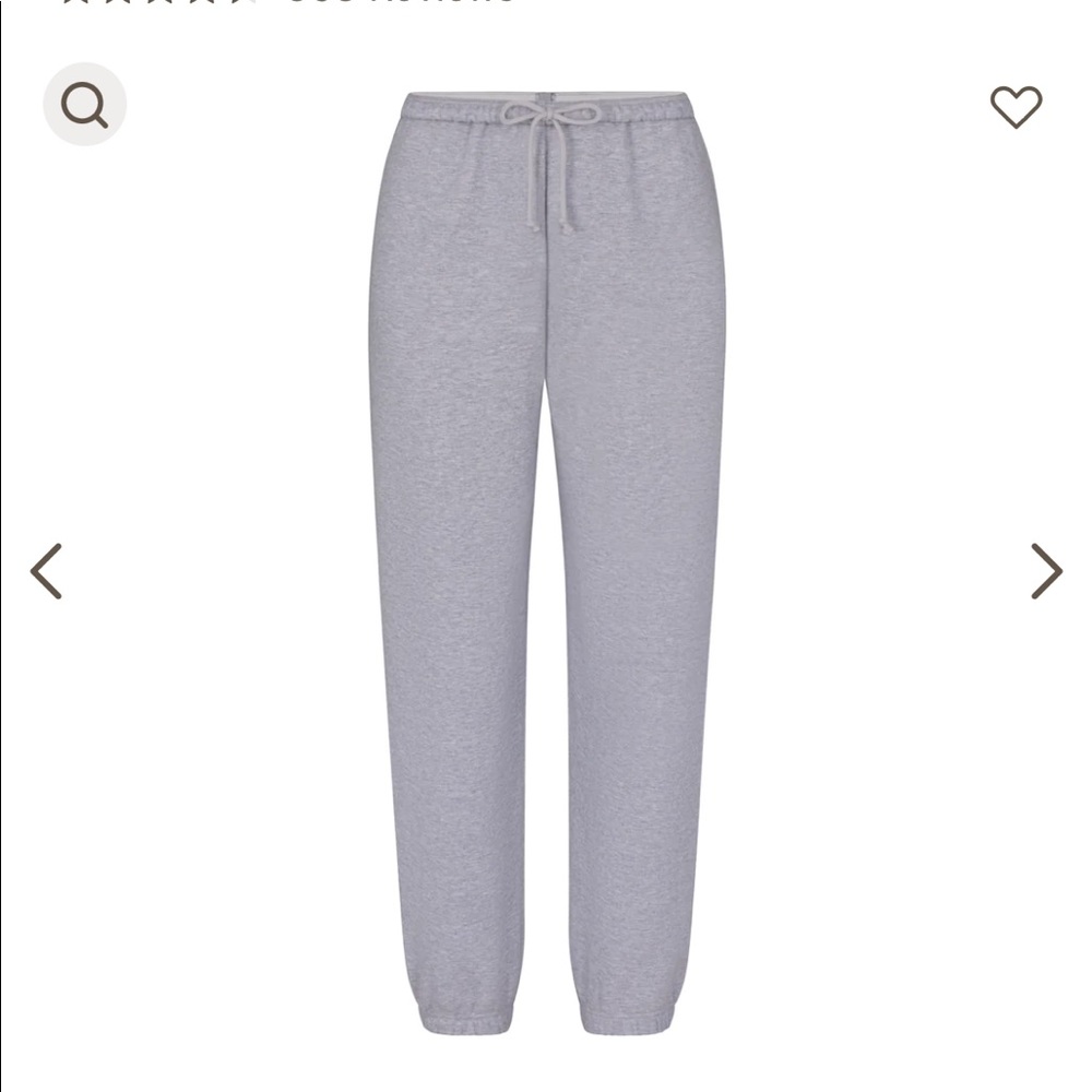 SKIMS COTTON FLEECE jogger